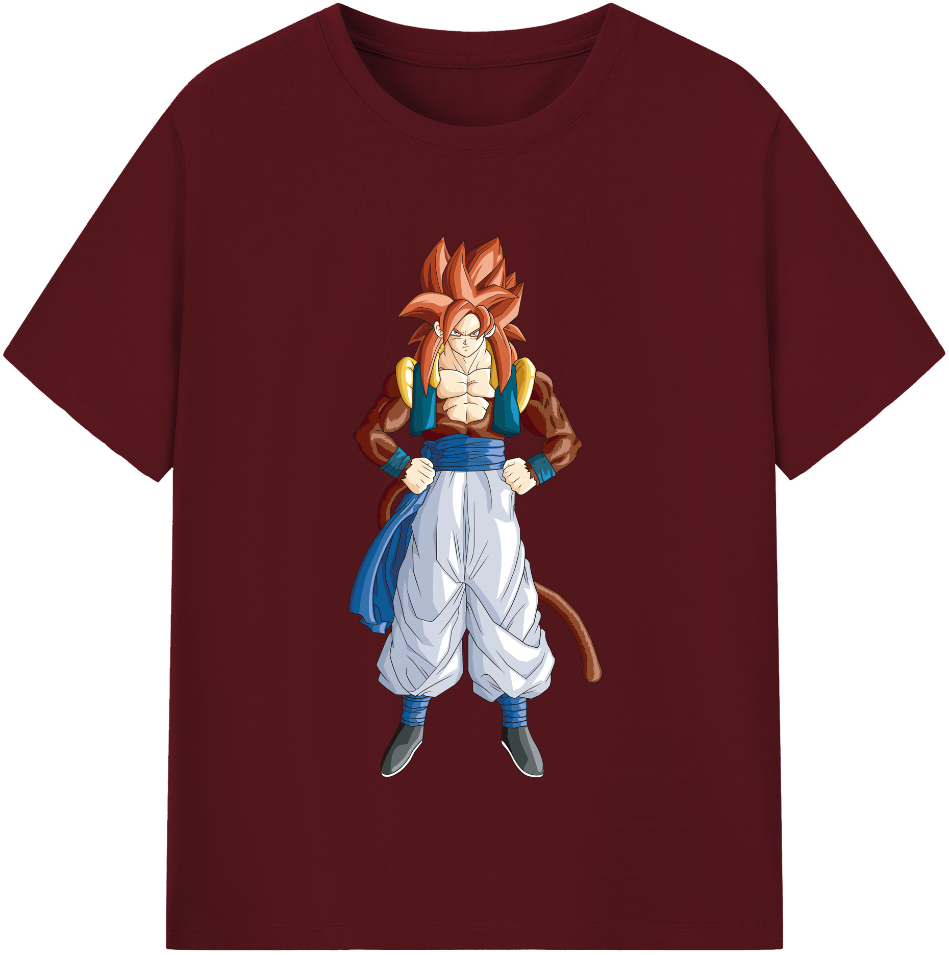 （画像用） ドラゴンボール 孫悟空（そん ごくう）Son Goku カカロット DRAGON BALL Kakarotto 綿100％半袖Tシャツ（フロントプリント）